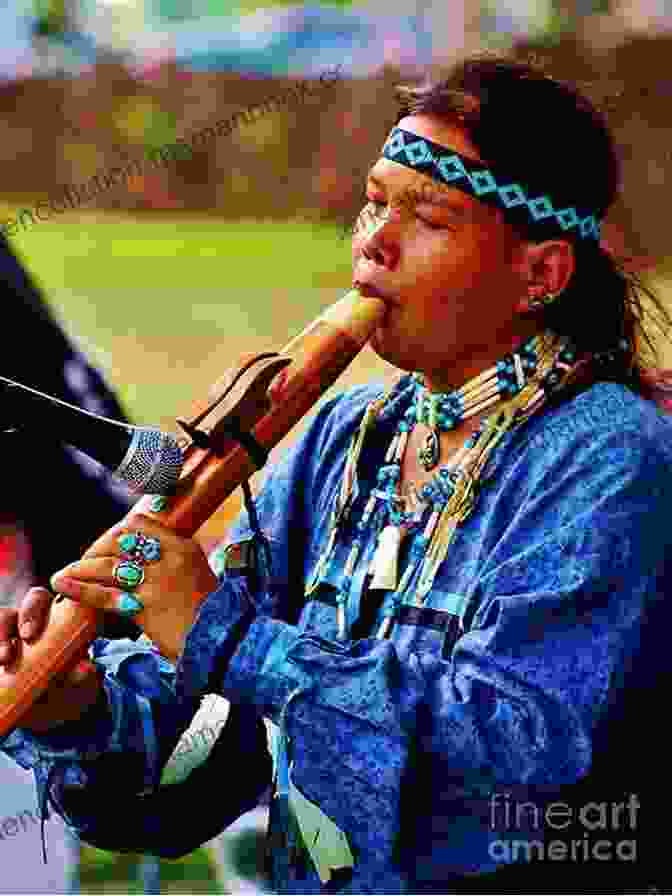 A Native American Flute Player Performing The Hymn 'Abide With Me' Abide With Me For G Native American Flute: 5 Sacred Arrangements (5 Sacred Arrangements G Flute 1)