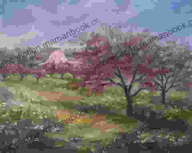 A Painting Of A Cherry Orchard In Bloom, With A Group Of People Gathered Beneath The Trees. Four Plays And Three Jokes (Hackett Classics)