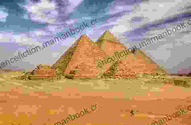 A Panoramic View Of The Ancient Egyptian Landscape, With The Iconic Pyramids And Temples Standing Tall Amidst The Golden Sands Under The Golden Sun: A Novel