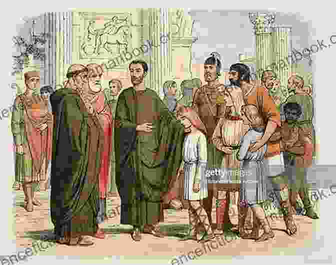 A Young Anglo Saxon Slave Named Lucius Stands Defiantly In The Midst Of Roman Soldiers. Blood And Sand Rosemary Sutcliff
