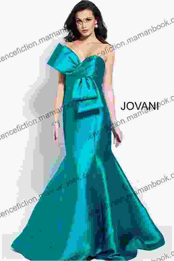 Evening Gown With Bow Detail Evening Dresses And Wedding Gowns With Drapery And Decorative Details (bows And Flowers): Visual Reference For Fashion Illustration (pencil Drawing Fashion Illustration Resources 1)