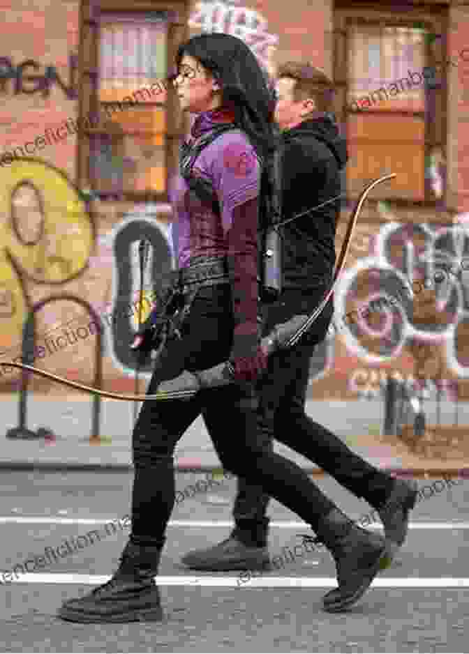 Kate Bishop In Her Hawkeye Costume, Firing An Arrow. Hawkeye: Kate Bishop (2024) #5 (of 5)