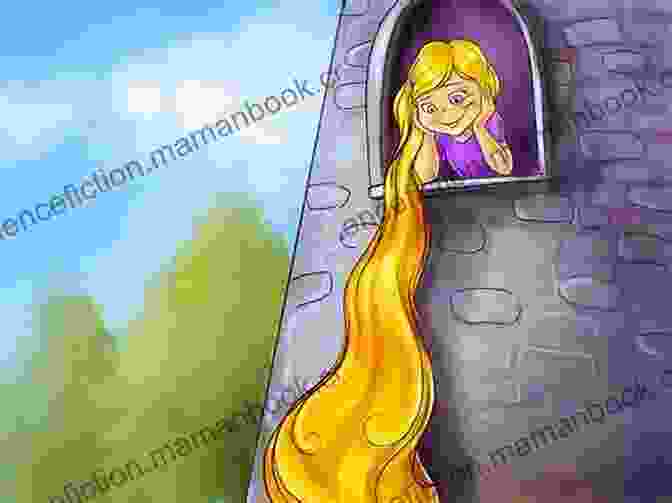 Rapunzel With Long, Flowing Hair Standing In A Tower Surrounded By Vines Infinitely Intertwined: A Rapunzel Reimagining Told In The Seven Magics Academy World (Eternally Entangled 3)