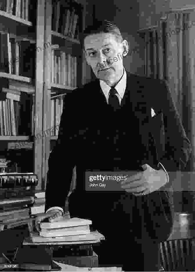 T.S. Eliot, The Anglo American Poet And Critic, Sits In A Chair, Deep In Thought, Surrounded By Books And Papers. The Greats: A Collection Of Poems By History S Greatest Writers