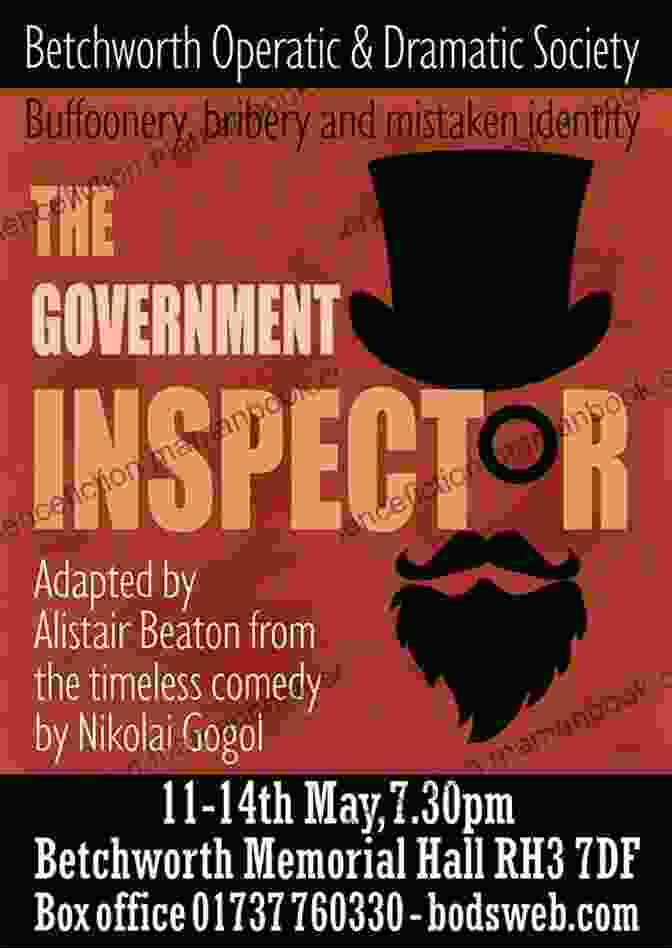 The Government Inspector Play Poster Gogol Three Plays: The Government Inspector Marriage The Gamblers (World Classics)