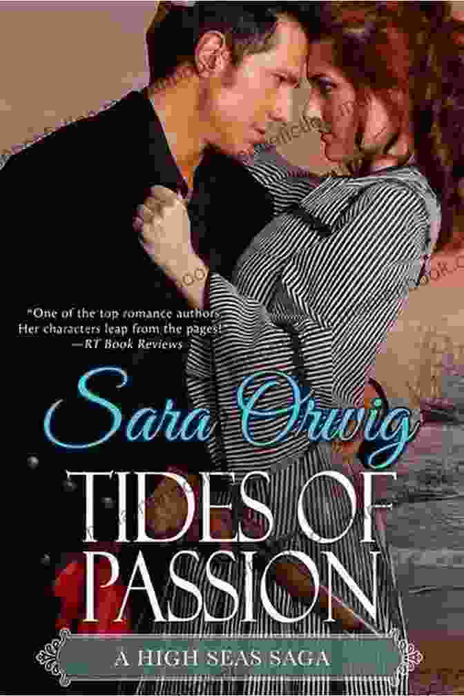 Tides Of Passion By Sara Orwig Book Cover Featuring A Woman Standing On A Beach With Waves Crashing Behind Her Tides Of Passion Sara Orwig