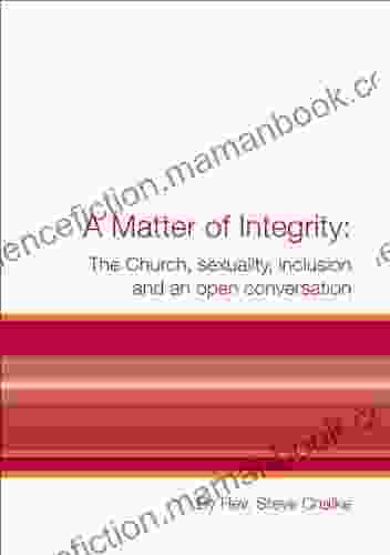 A Matter Of Integrity Troy McCombs