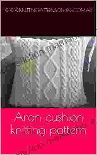 Aran Cushion Knitting Pattern Carlingford