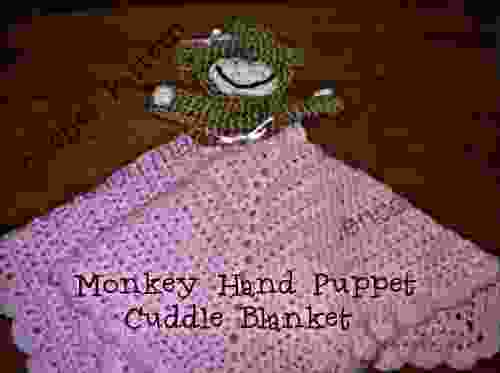 Crochet Pattern Monkey Hand Puppet Cuddle Blanket