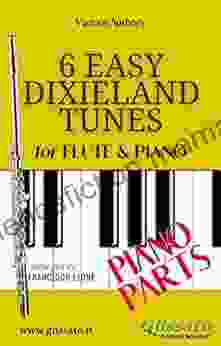 6 Easy Dixieland Tunes Flute Piano (Piano Parts)